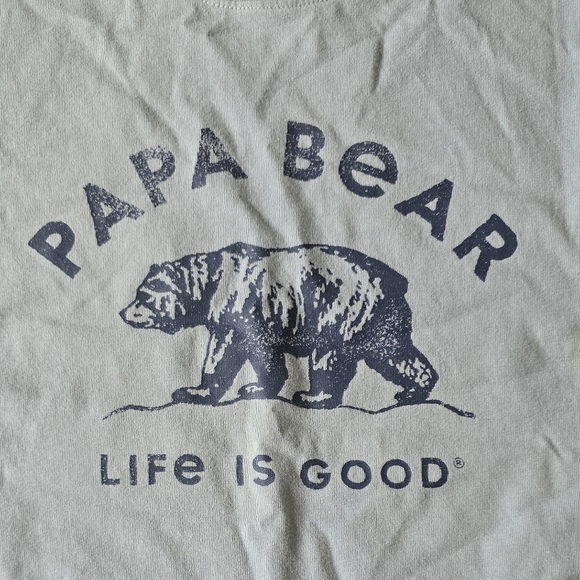 Life Is Good Papa Bear Crusher Tee Size XL - Picture 4 of 9
